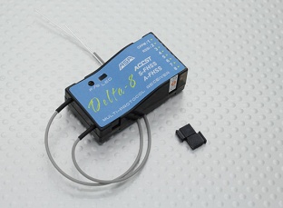 FrSky Delta 8 receiver is a multi-brand 2.4GHz receiver
